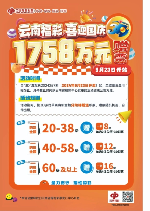福彩3D，机选一注，开启幸运之旅