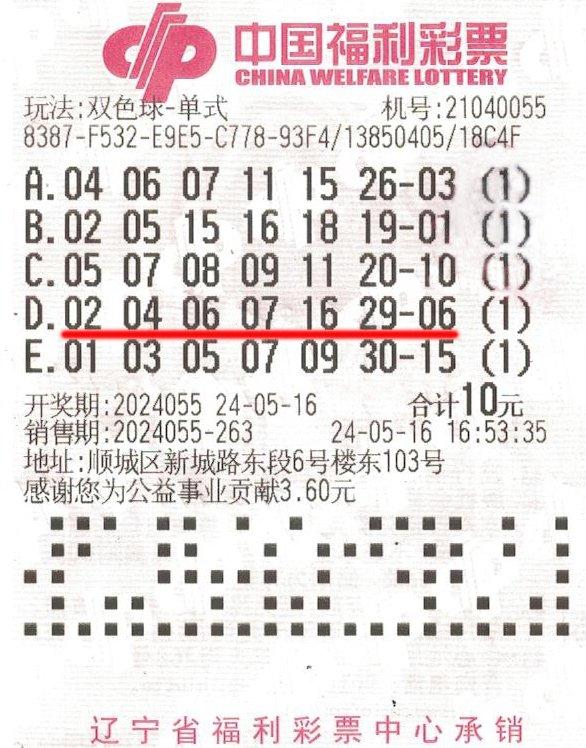 双色球开奖号码的神秘之旅—机选一注背后的故事